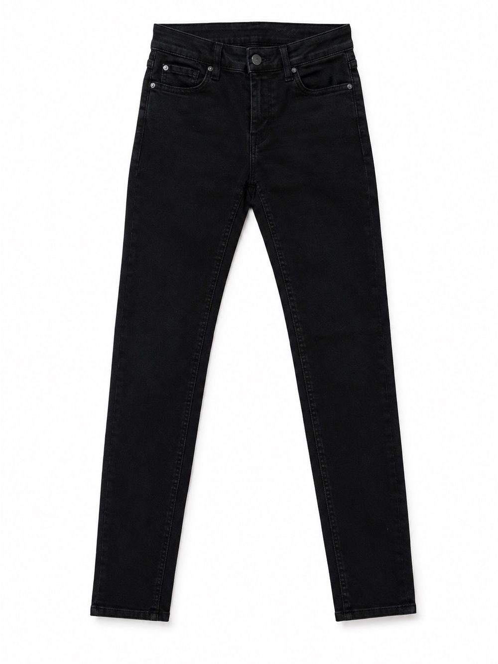 7 For All Mankind Black Skinny Jeans